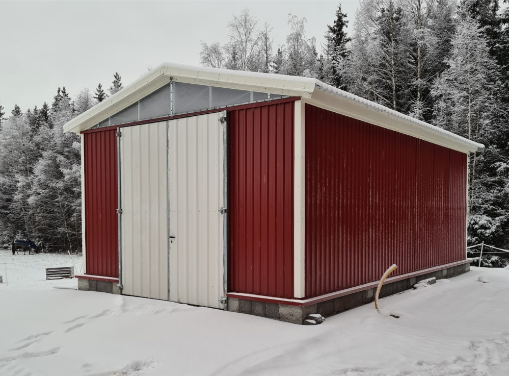 Sigma Stålhall 5 x 6 meter - Norsk Småfeservice AS