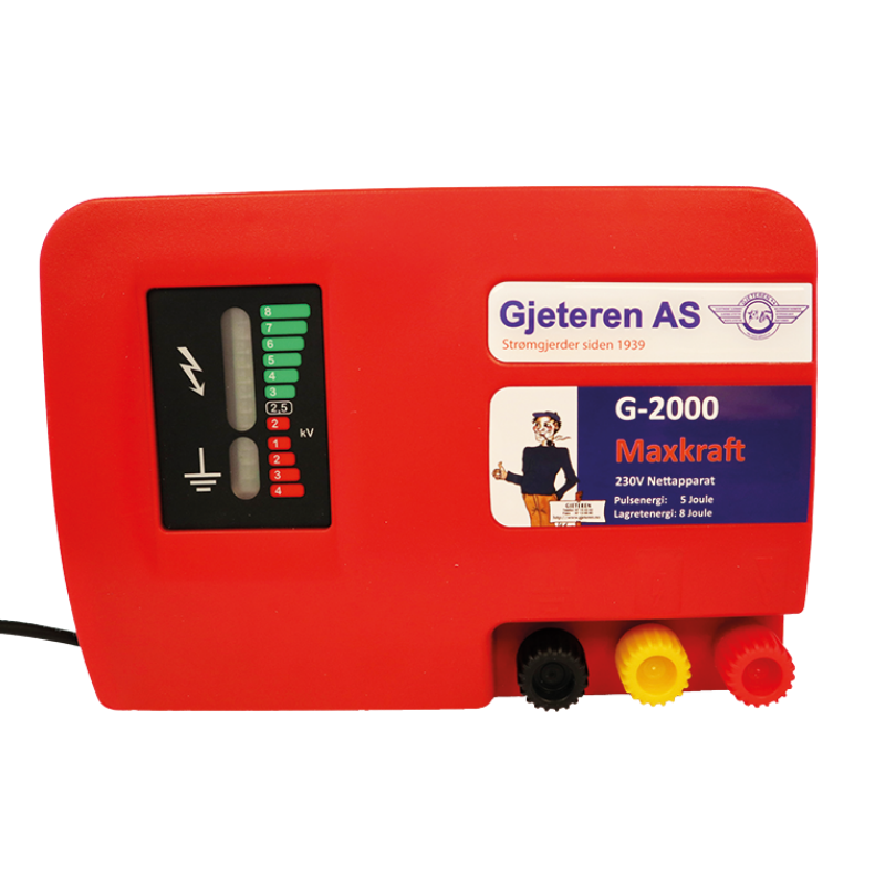El. gjerdeboks g – 2000 MAX