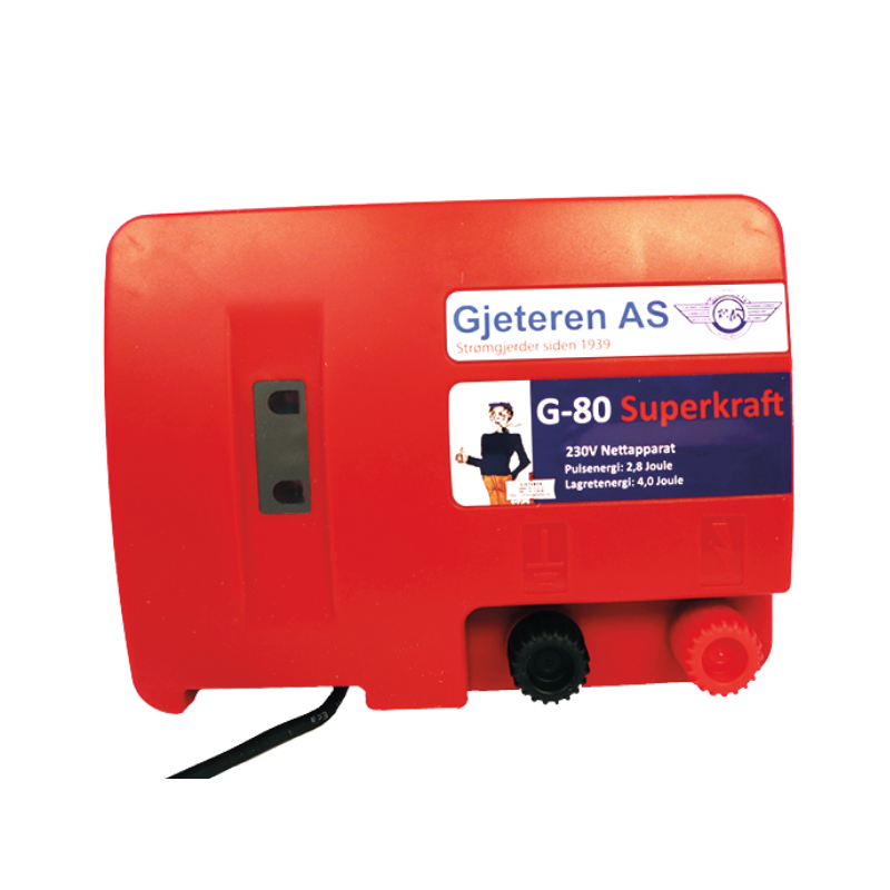 El. gjerdeboks g- 80 Superkraft