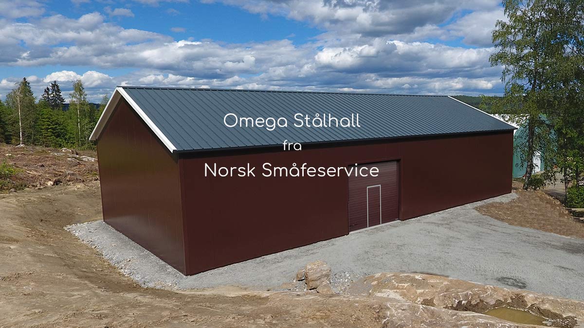 Omega Stålhall fra Smaafe