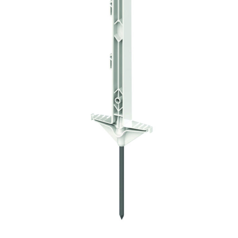 Plaststolpe Hvit – 20 stk H. 150 cm